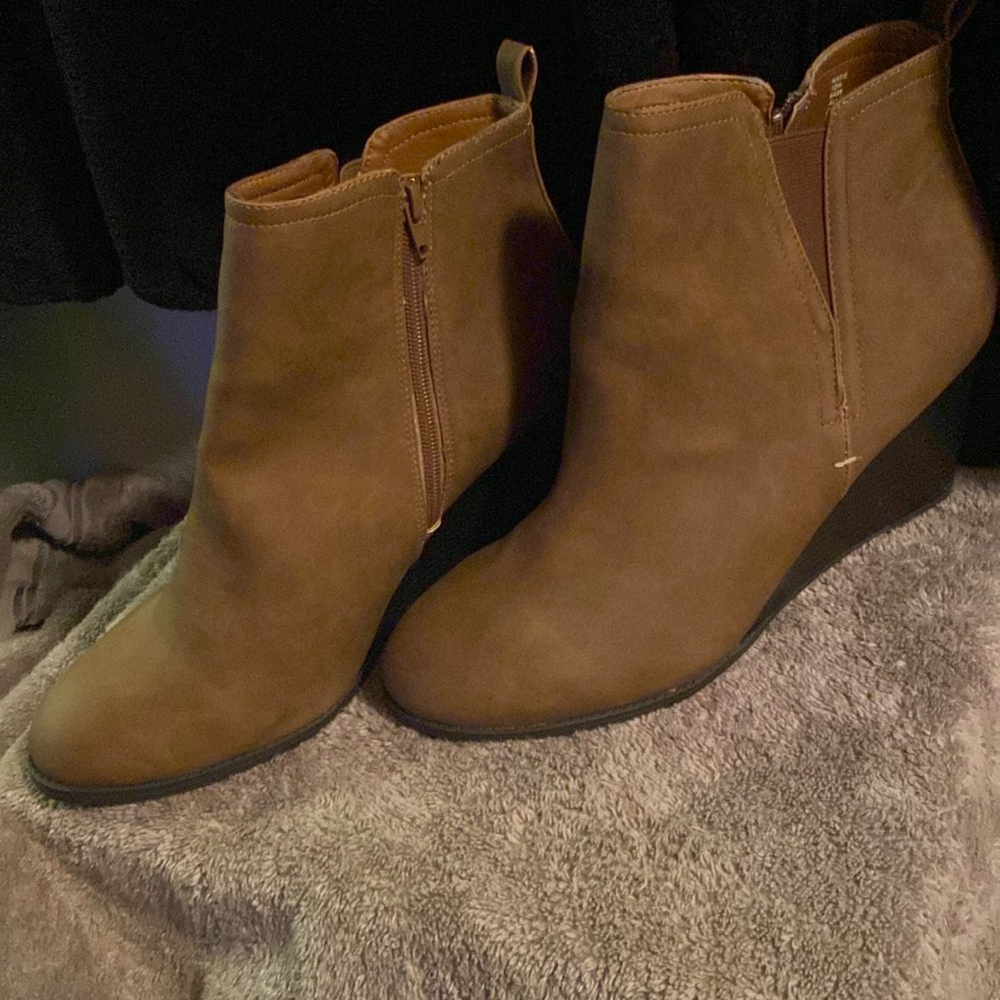 Cloudwalkers Sz 12 Katie Cognac Bootie